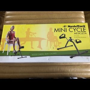 Nordic Track, exercise, mini cycle